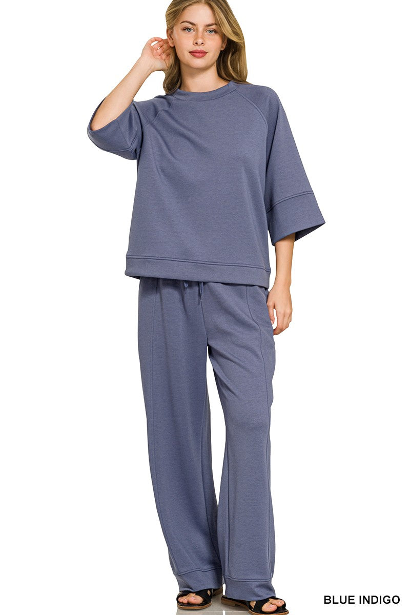 Fancy Scuba Pants Set Z835
