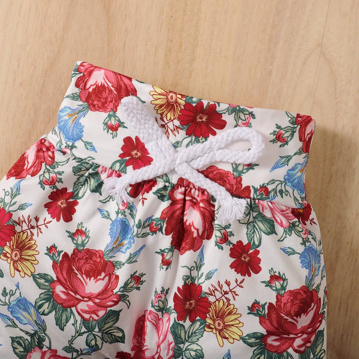 K132 Floral Hoodie/Pants/Headband Set
