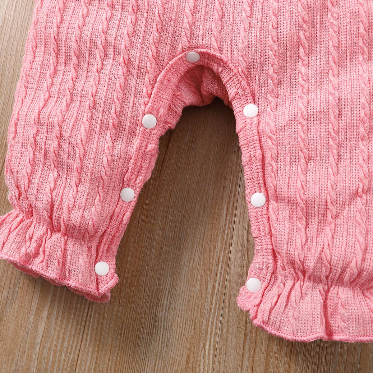 K120 Girl Spliced Jumpsuit/Headband Set