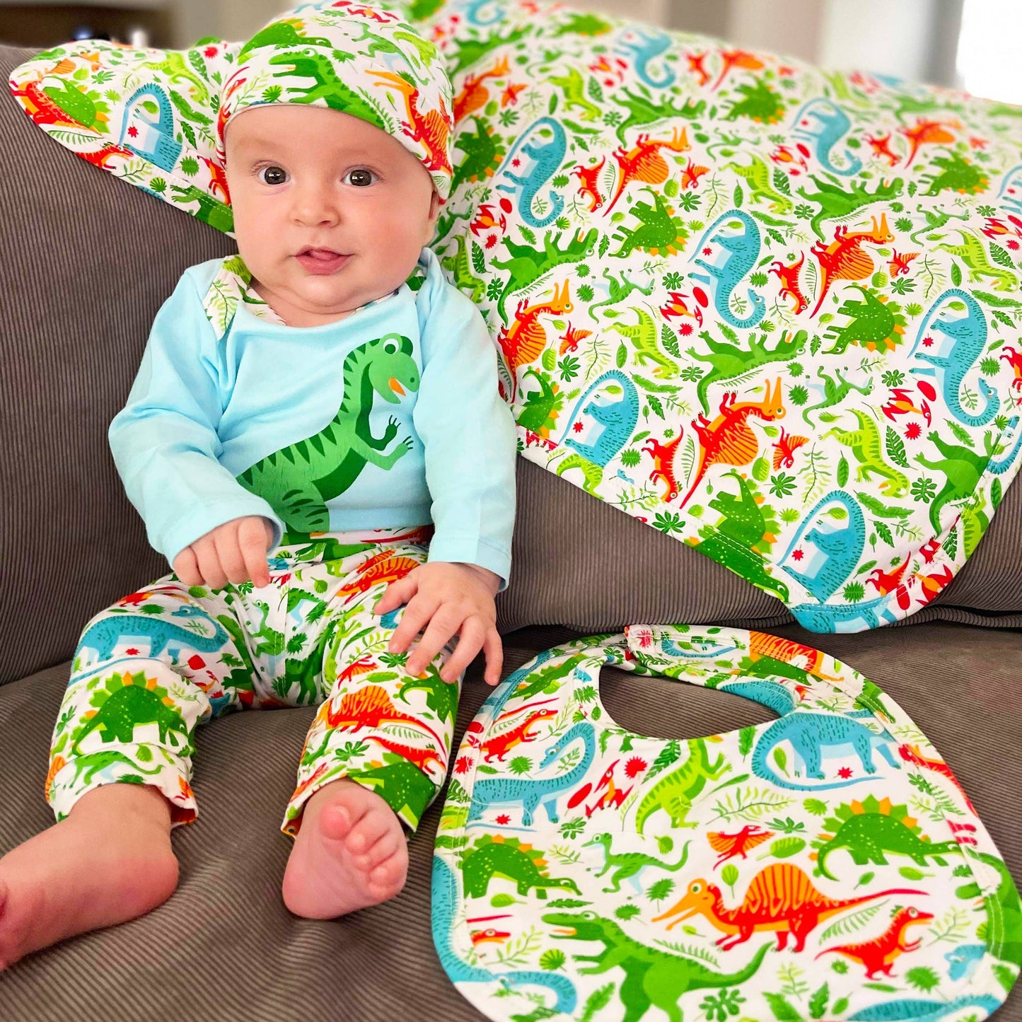 K104 Boys 3 PC Dinosaur Set