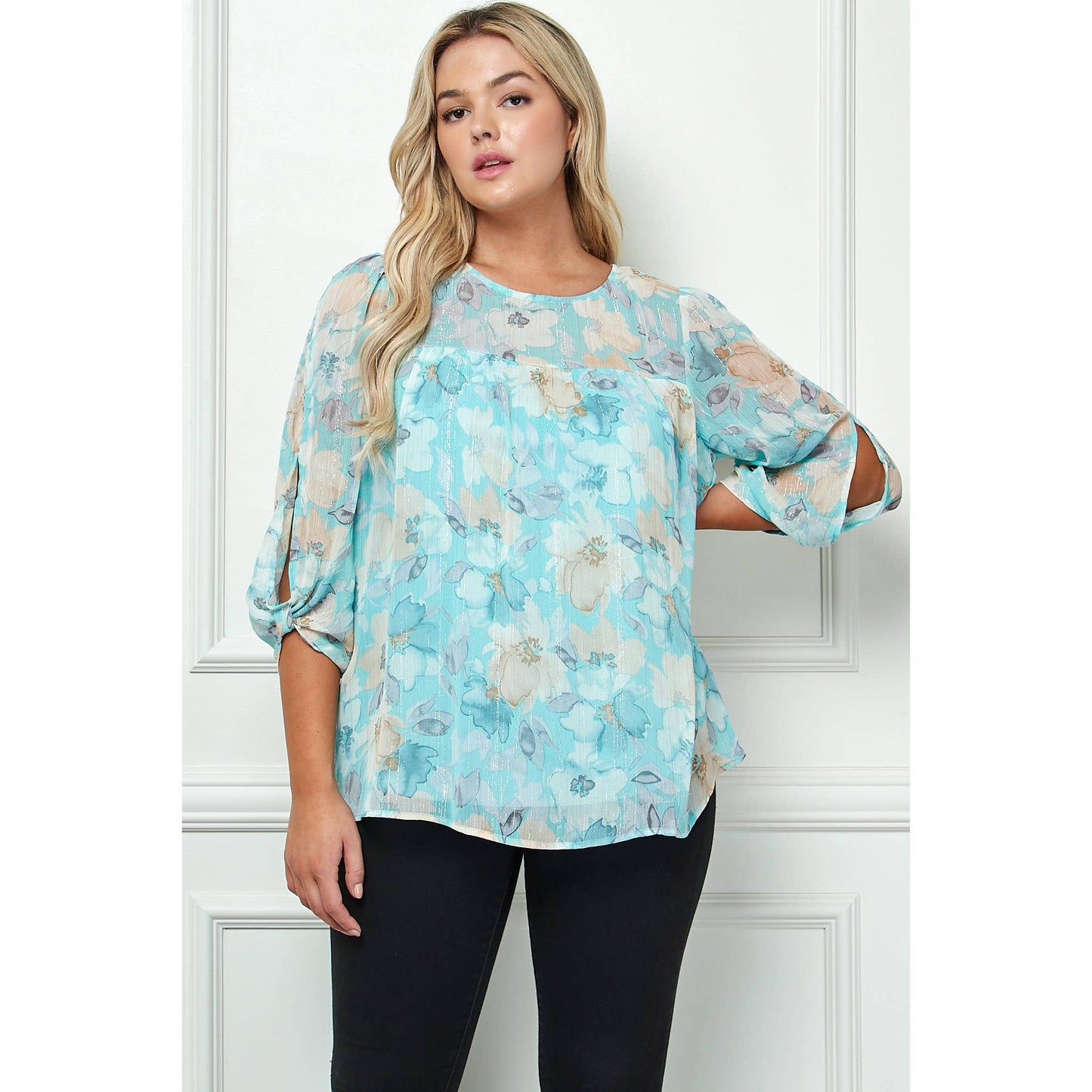 Figuring You Out Curvy Top 8856