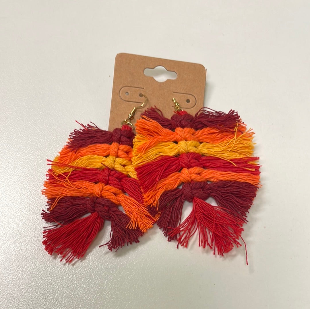 A Thread of Sunset Earrings JN030
