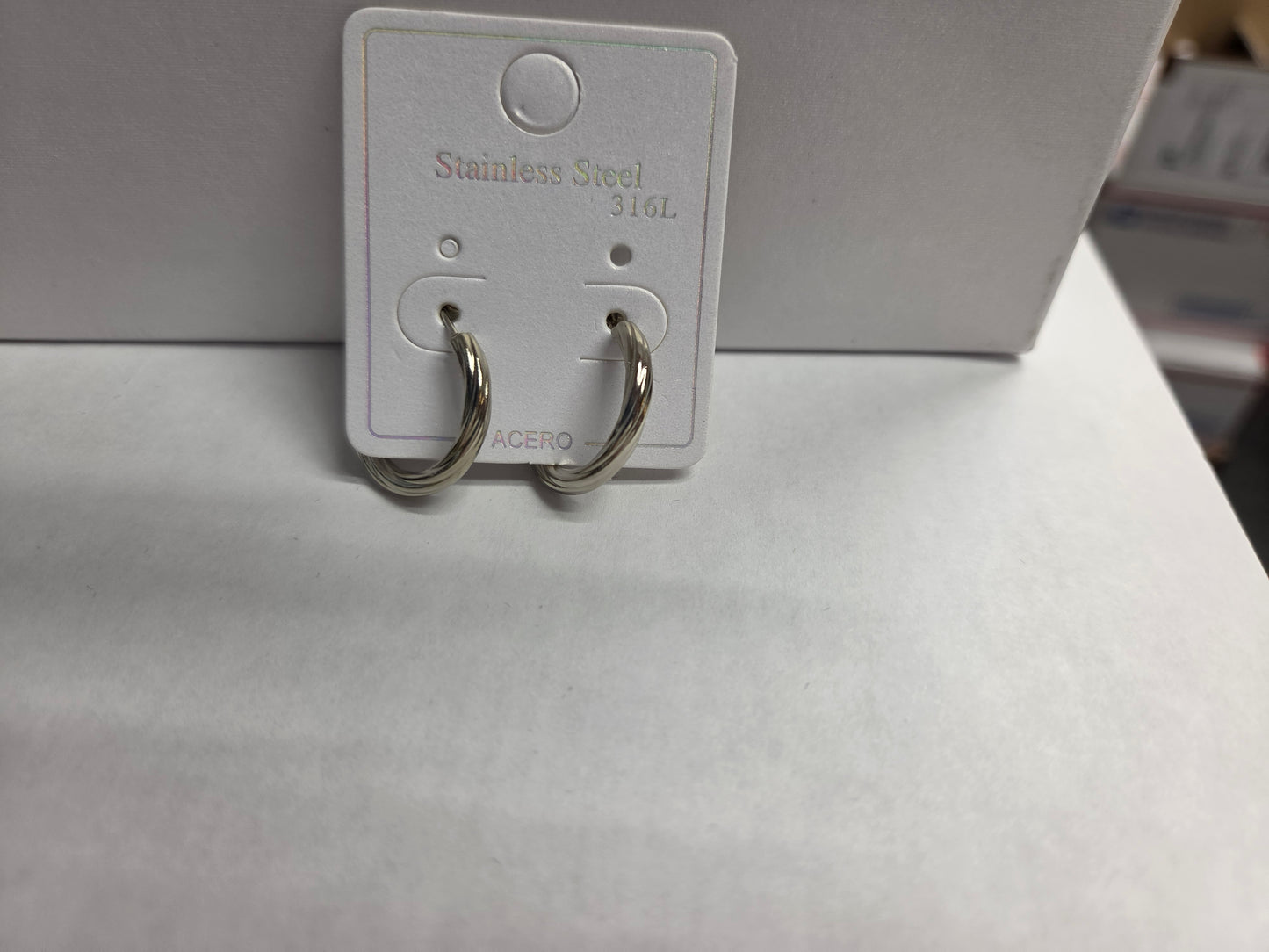 Engraved Swirl Hoop Earrings