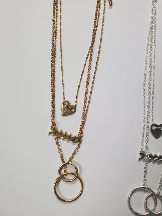 Layered Necklace set (3)