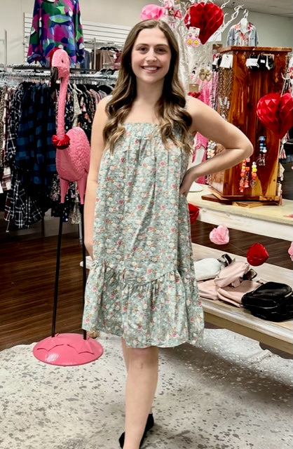 Smocked & Loaded Ruffle Dress 7982 Final Sale
