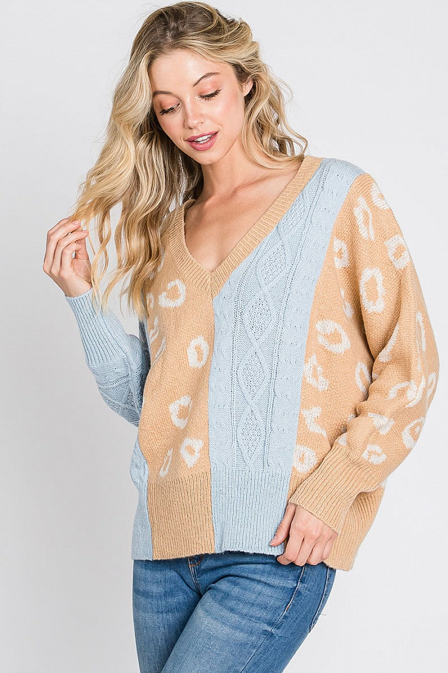 7268A Angel in U Sweater