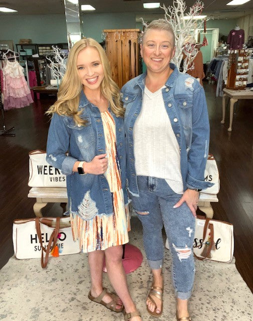 Loving You Denim Jacket/Shacket 7639