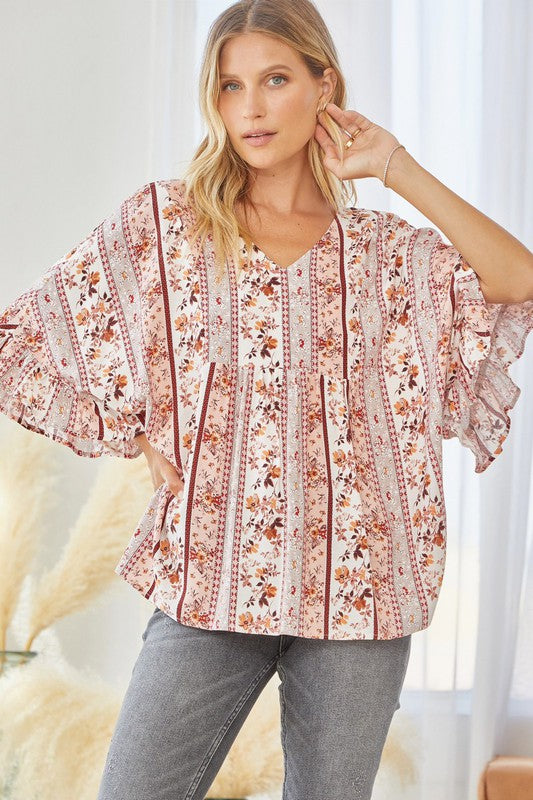 Fun & Flattering Top 7699