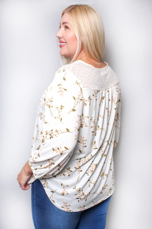 Sassy Curvy Top 7704