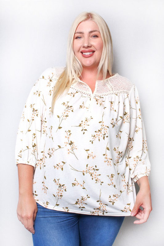 Sassy Curvy Top 7704