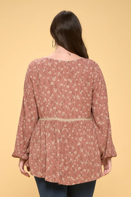 Dainty Babydoll Top 7743