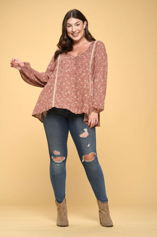 Dainty Babydoll Top 7743