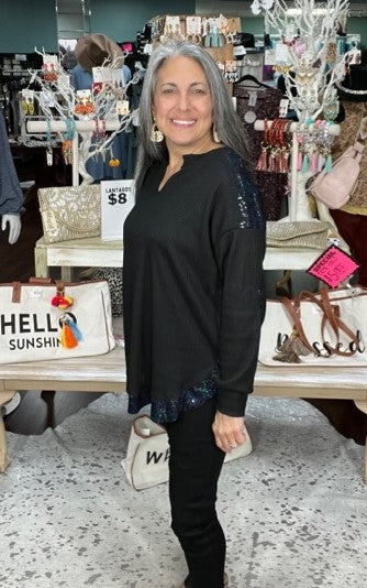 Cute Sequin Tunic 7787