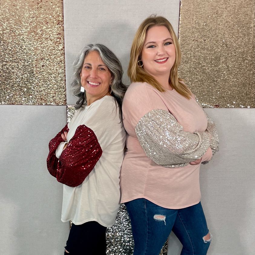 Love Me Sequin Top 7845