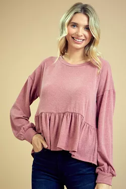Madison Ruffled Top 7900 Final Sale