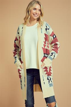 Love My Aztec Cardigan 7903