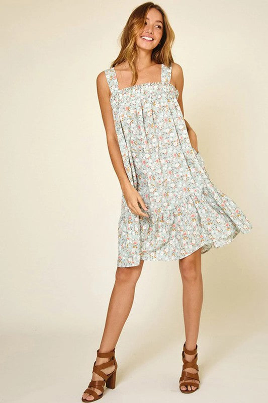 Smocked & Loaded Ruffle Dress 7982 Final Sale