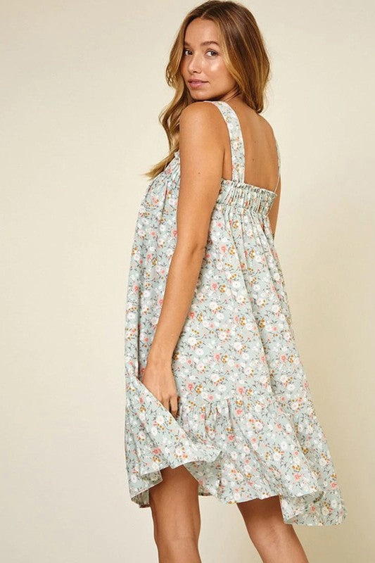 Smocked & Loaded Ruffle Dress 7982 Final Sale