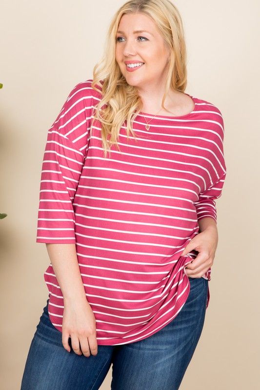 Casual Curvy Top 7999 Final Sale