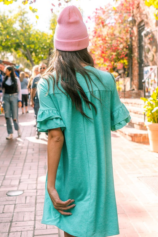 Florence Pocket Tee Dress 8064