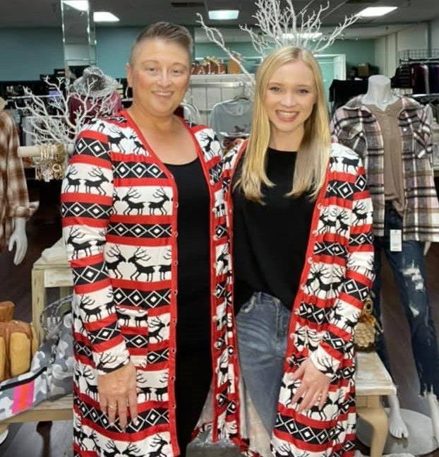 D609 Holiday Cardigan