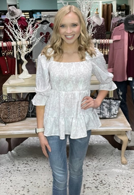 D651 Cozy Morning Top
