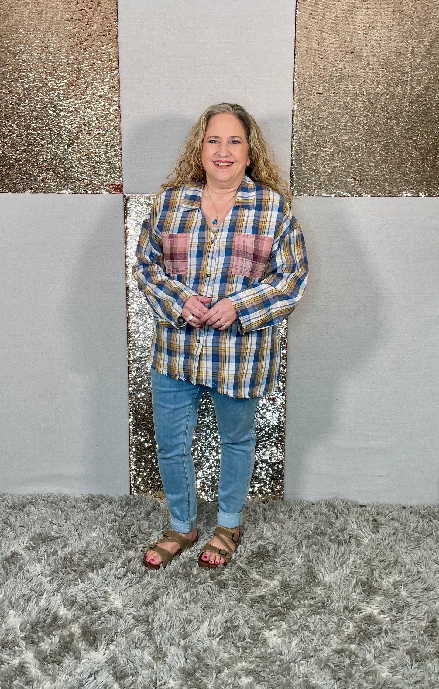 Plaid Things Up Shirt D797