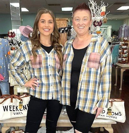 Plaid Things Up Shirt D797