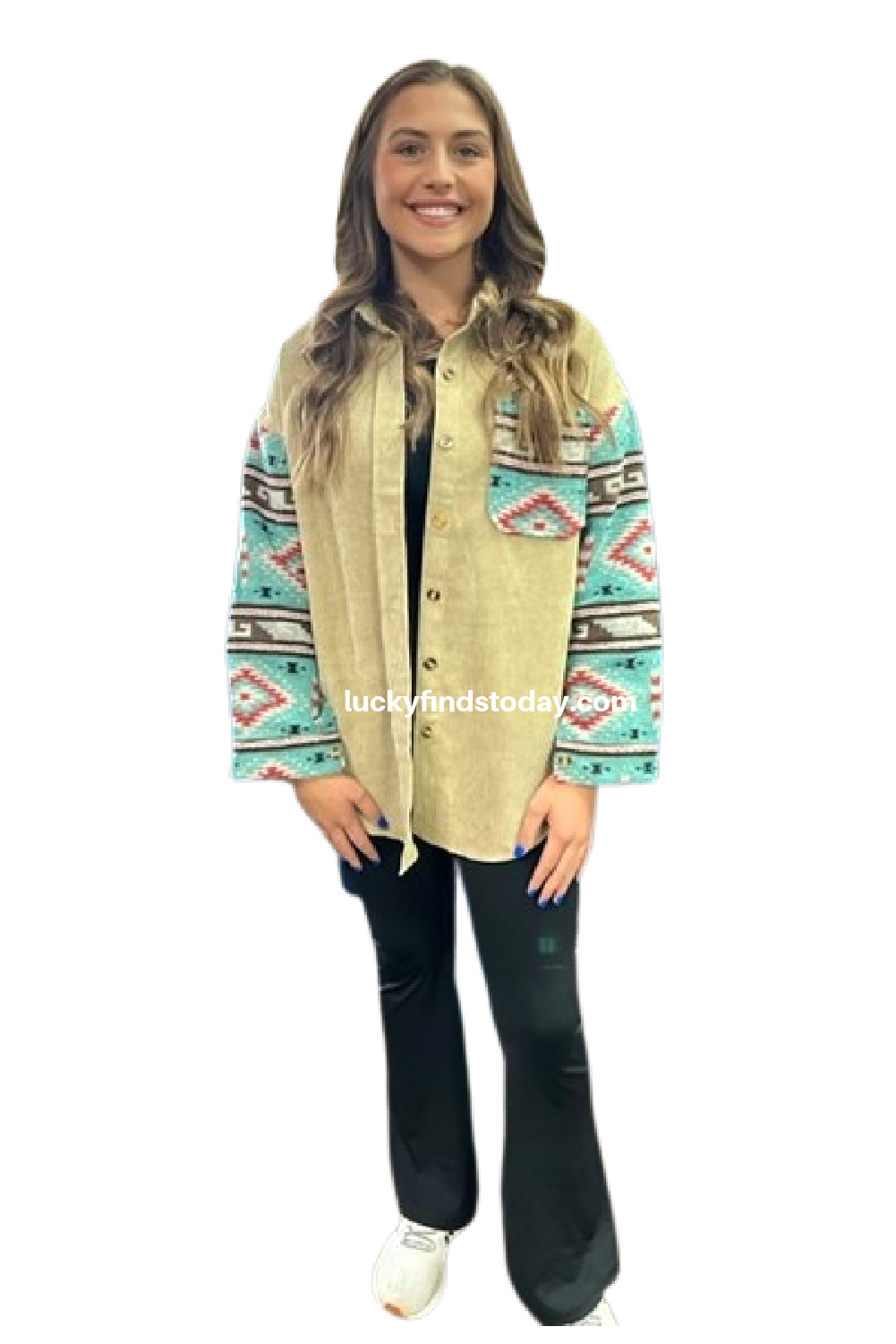 Cowboy Aztec Shacket D808