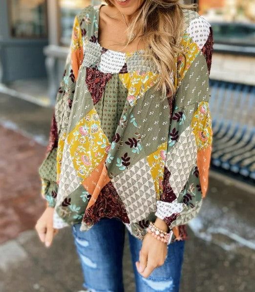 Showing Off Blouse D856