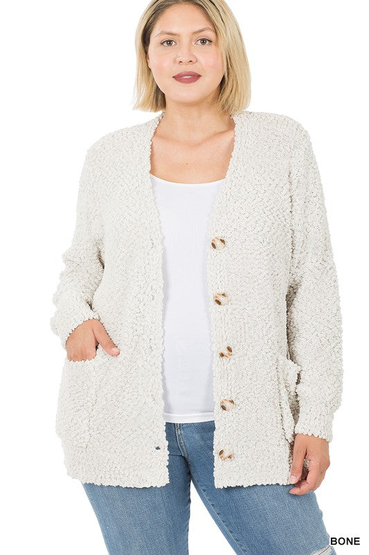 Sweet Popcorn Cardigan Z612B Final Sale