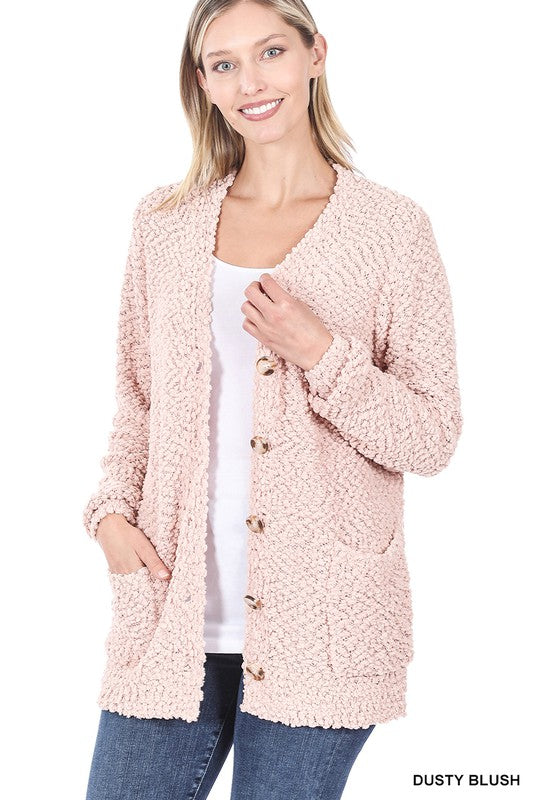 Sweet Popcorn Cardigan Z612B Final Sale