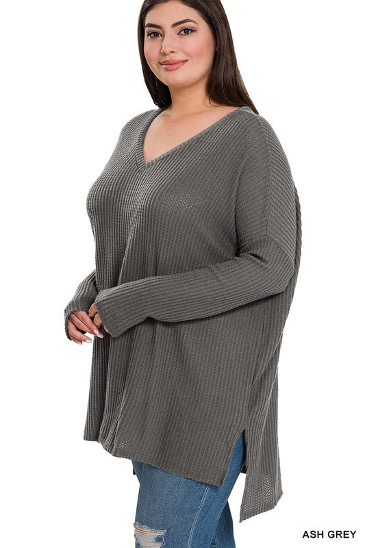 Comfy Waffle Tunic Z623