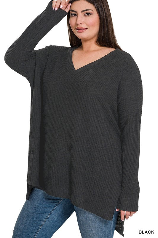 Comfy Waffle Tunic Z623