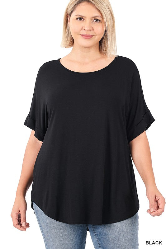 Unwritten Comfy Curvy Top Z646