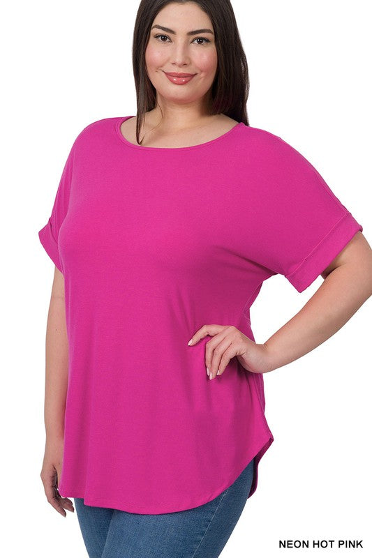 Unwritten Comfy Curvy Top Z646