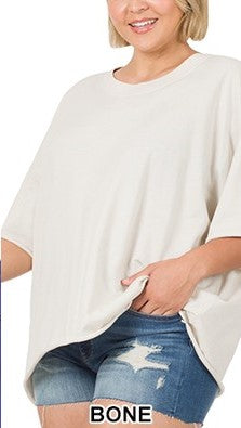 Jordan's Comfy Curvy Top Z657