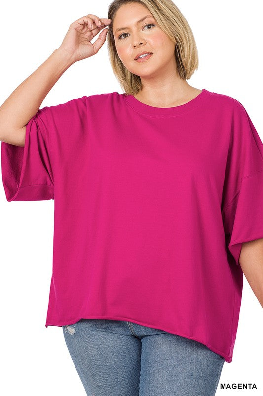 Jordan's Comfy Curvy Top Z657