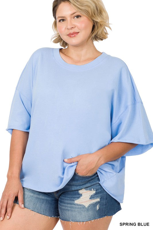 Jordan's Comfy Curvy Top Z657