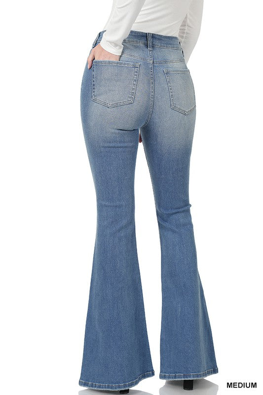 Classic Flare Denim Jeans Z659