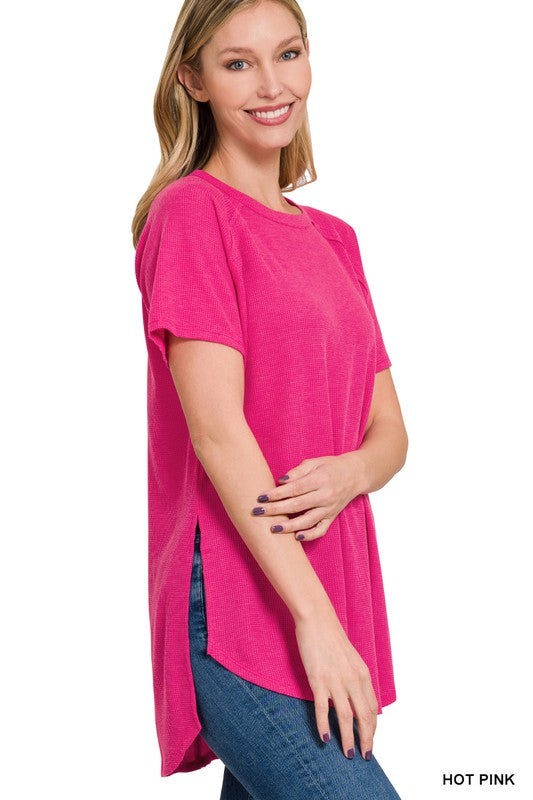 Danielle's Fave Waffle Top Z662