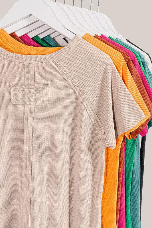 Danielle's Fave Waffle Top Z662