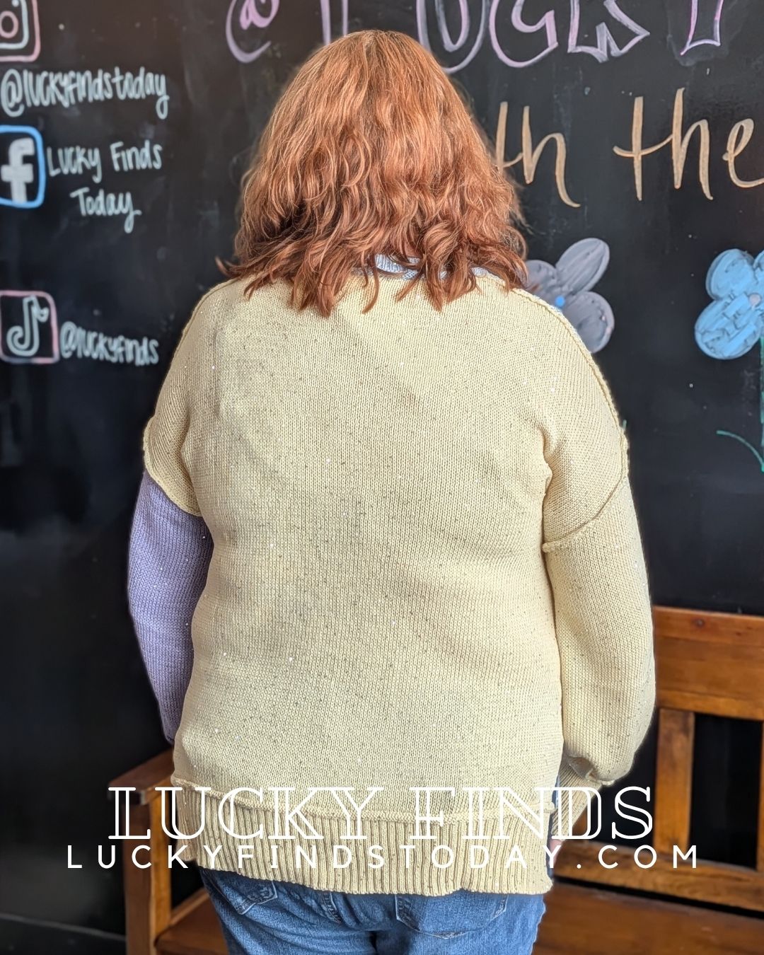 My Colorblock Sweater Top W452