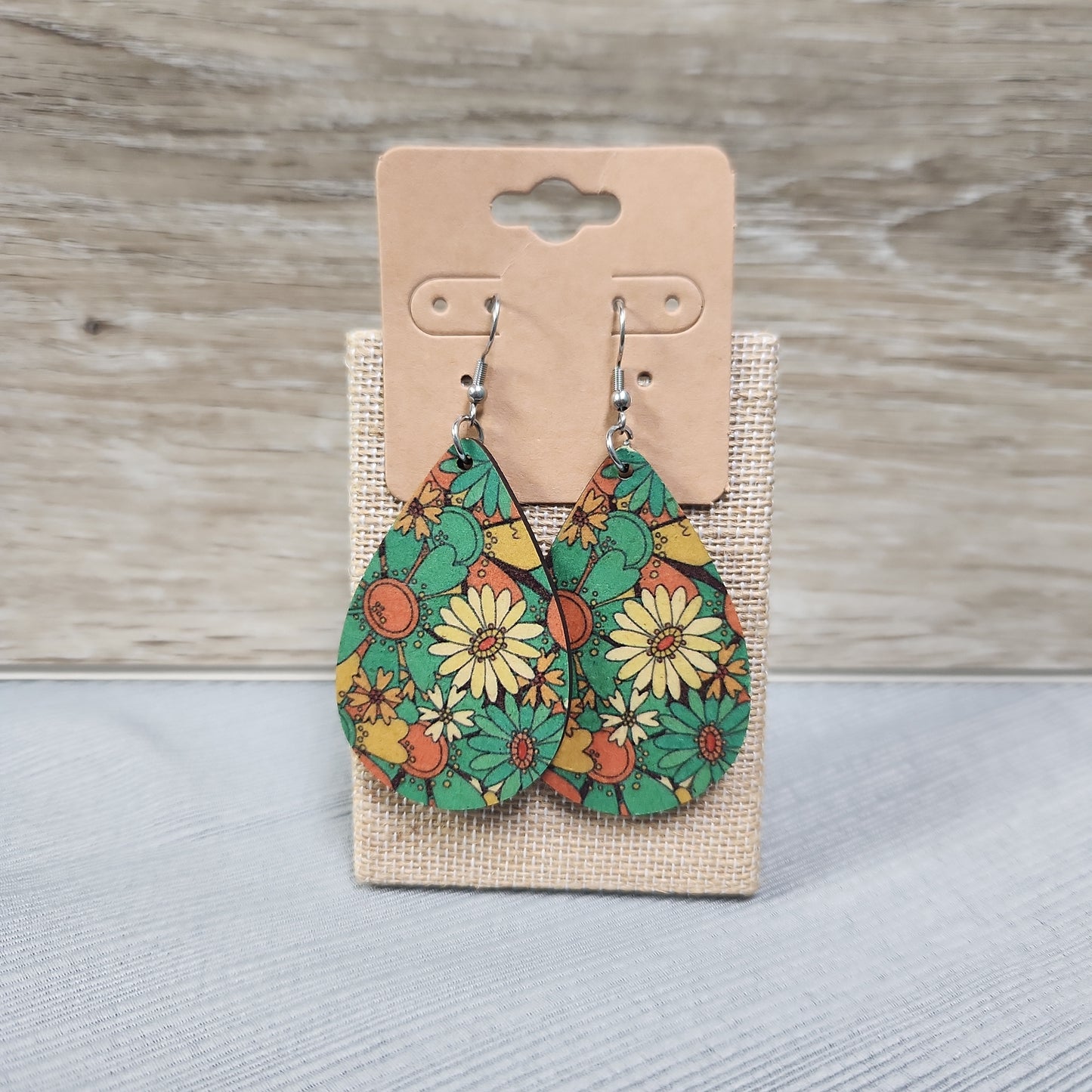 Flower Power Earrings j002