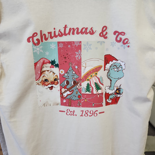 Vintage Christmas Tshirt CP289