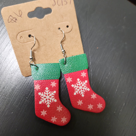 Christmas stocking Earrings JC137