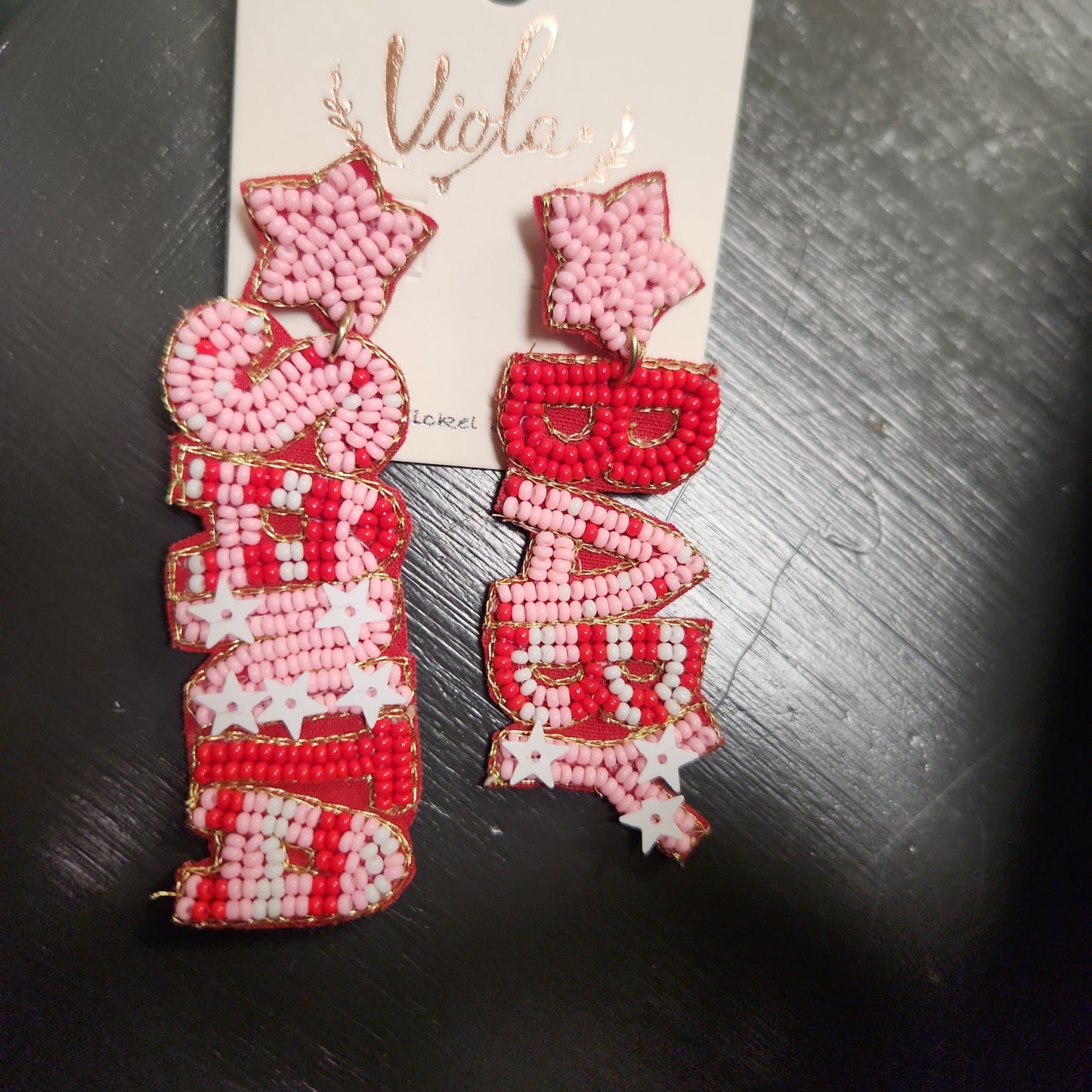 Santa baby Earrings JC162