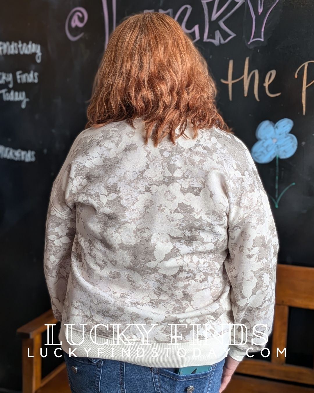 Dreaming Floral Lounge Top A361