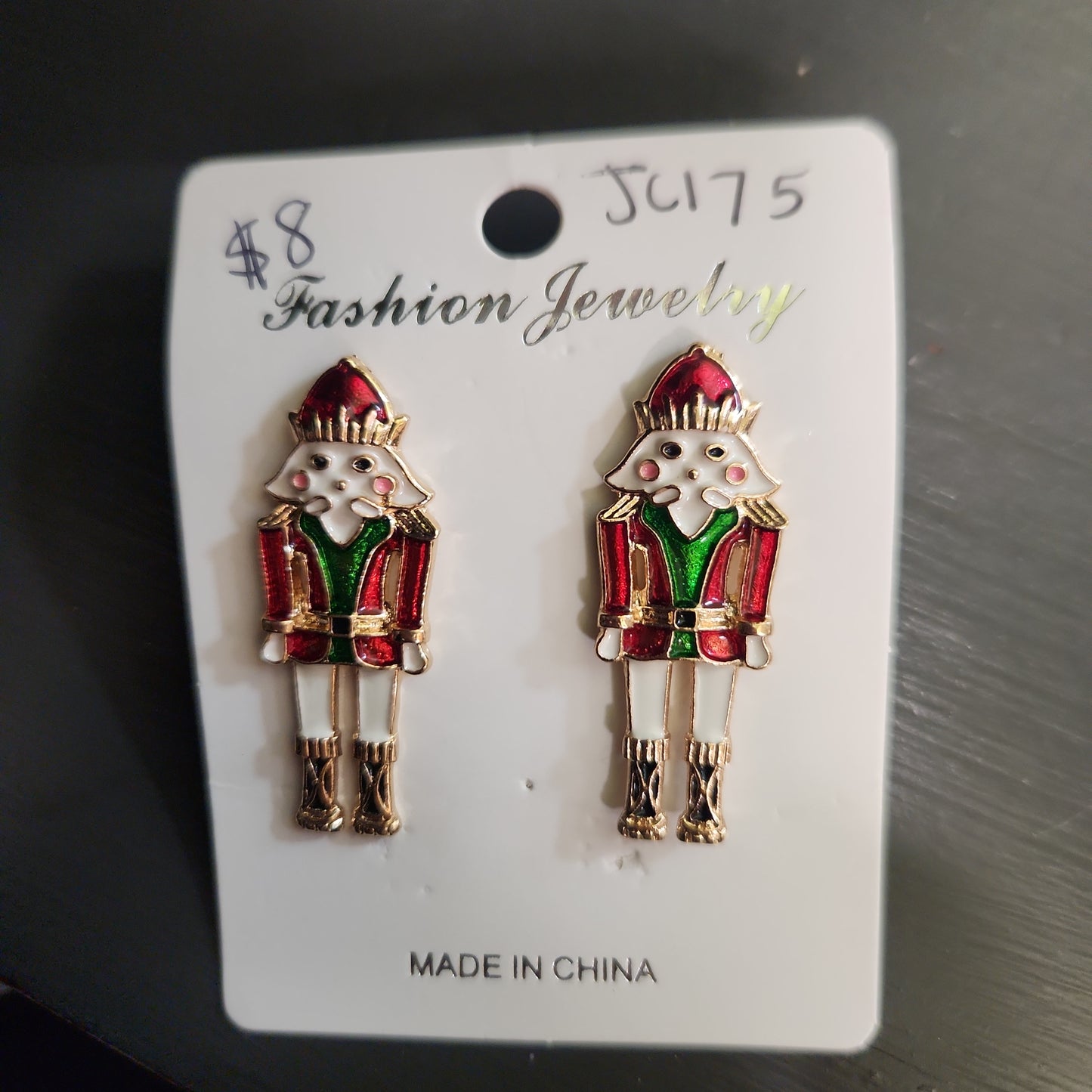 Woodland nutcracker Earrings JC175