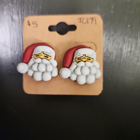 Bubble santa earrings JC179